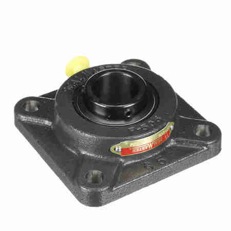 SEALMASTER Mounted Cast Iron Four Bolt Flange Ball Bearing, SF-206 SF-206